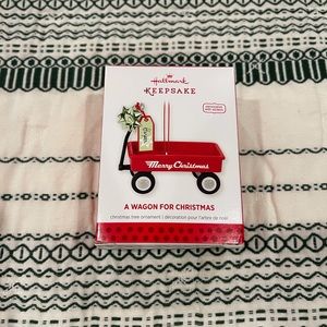 Hallmark Red Wagon for Christmas Keepsake Ornament